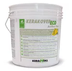 Hidropintura orgánica mineral eco‑compatible, referencia Kerakover Acrilex Flex de Kerakoll. Coloreado AA. Envase: 14 l